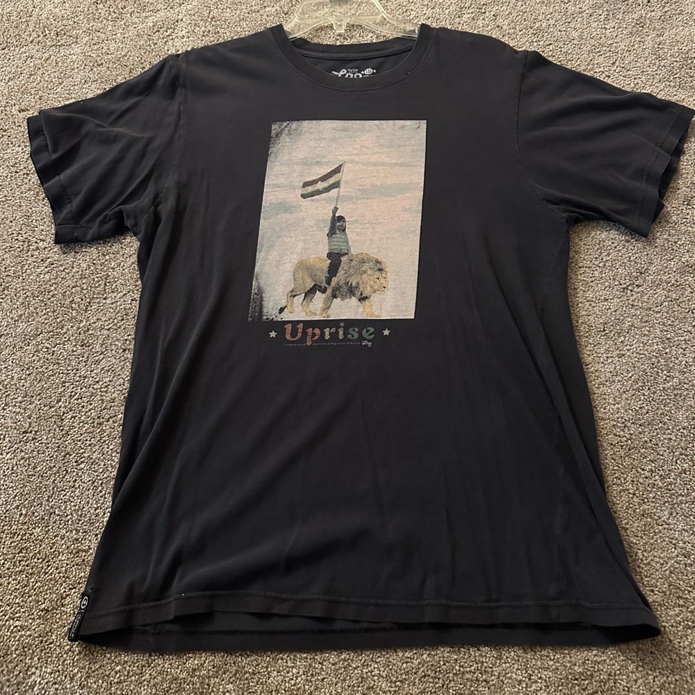LRG Black Uprise Graphic Tee